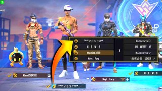 4 VERIFIED PLAYER VS 4 PRO PLAYERS (Clash Squad Youtuber vs Pro Players) Garena FREE FIRE