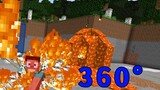Minecraft: Tháp đạn vô hạn hoàn toàn tự động 360 độ để đánh đồng đội của bạn