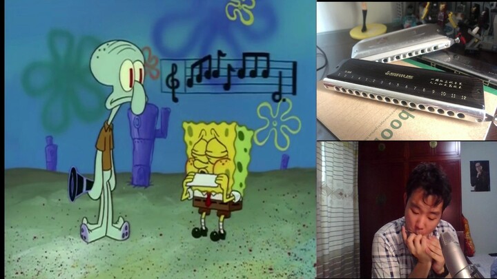 [Permainan Harmonika] Lagu Tema Klasik “SpongeBob”