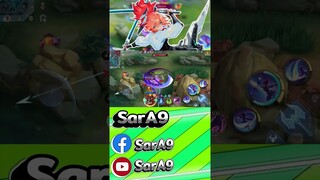 แทงค์ก็ไม่ไหว 😘 | Fanny Mobile legends #mobilelegends #mlbb #fannymlbb #gameplay #shorts #sara9