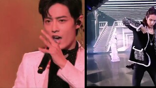 Bo Jun Yi Xiao split screen dual channel double happiness Bo agrees with the box singing and dancing