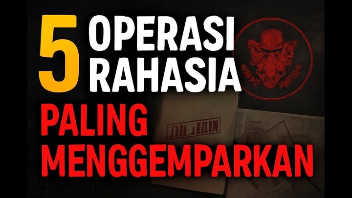 5 Operasi Rahasia Paling Menggemparkan yang Pernah Ada di Dunia