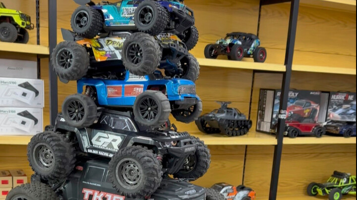 1:6 to 1:64 remote control car, see how much difference there is in each scale. Which scale do you l