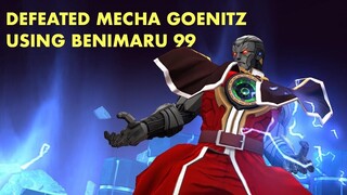 KOF Allstar: Defeated Mecha Geonitz using Benimaru 99