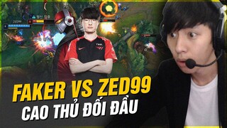 BÌNH LUẬN RANK HÀN: FAKER VÁC ZOE RA ĐƯỜNG GIỮA THỂ HIỆN KHẢ NĂNG CẤU RỈA CỰC GẮT TRƯỚC ZED99