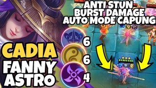 3 STAR FANNY ASTRO CADIA BEST SHIELD + ATK SPEED ! 6 CADIA 6 ASTRO 4 ASSASSIN MAGIC CHESS