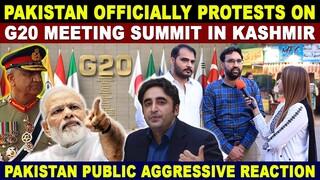 PROTEST IN AZAD-KASHMIR DUE TO INDIA'S G20 MEETING | PAK FM THREATENS TO SERVE TEA | SANA AMJAD