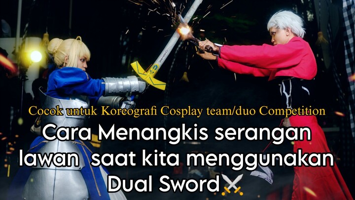 Cara Menangkis serangan lawan, saat kita menggunakan Dual Sword⚔ #JPOPENT