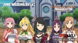 Sword Art Online Integral Factor: June Wedding Event Part 1