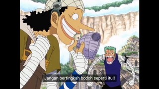 Ketika Usopp ngeprank Zoro