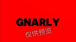 Gnarly路演舞台LED大屏素材（红屏全歌词）