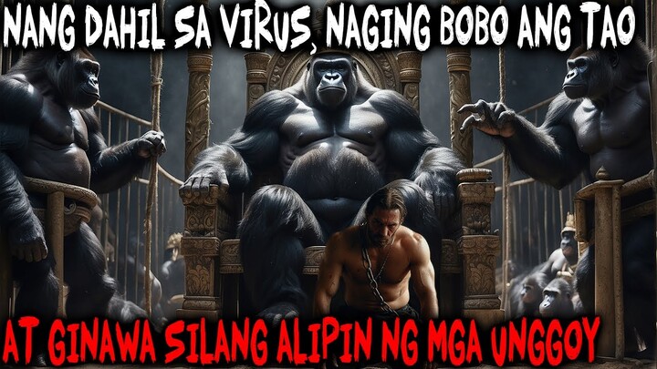 Dahil Sa Virus Ay Naging Mas Matalino Ang Unggoy Kesa Tao, Kaya Ginawa Nilang Alipin Ang Mga Tao