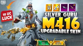 HOW TO GET SILVER GURU M416 IN PUBG MOBILE | NEW M416 ON HIT EFFECT | SILVER GURU SET CRATE OPENING