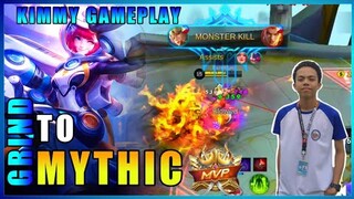 UNSTOPPABLE BULLET, KIMMY GAMEPLAY, FULL BUILD - MLBB