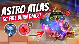 HYPER ASTRO ATLAS + SC FIRE !! CRAZY COMBO !! MAGIC CHESS MOBILE LEGENDS