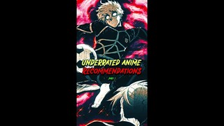 Underrated Anime that you should watch Part-1 #shorts #anime