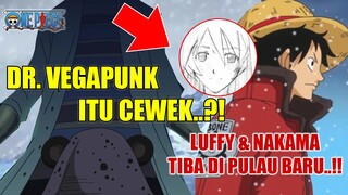 VEGAPUNK ASLINYA CEWEK..?! BAJAK LAUT TOPI JERAMI TIBA DI PULAU BARU..!! | OP SPOILER 1061