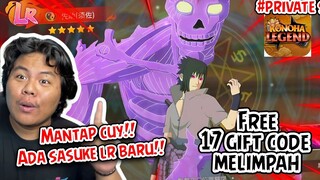 REVIEW KONOHA LEGENDS PRIVATE SERVER CN ADA SASUKE SUSANOO LR DAN GIFT CODE NYA BANYAK