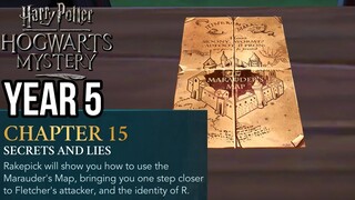 Harry Potter: Hogwarts Mystery | Year 5 - Chapter 15: WHAT'S ON THE MARAUDER'S MAP?