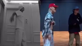 Taehyung and Jk smoke dance challenge