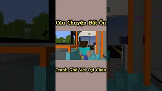 Câu Chuyện Nhường Ghế Bất Ổn Nhất Minecraft 🤣 #shorts