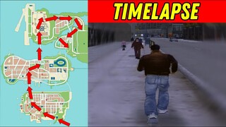 Walk Across The Map Timelapse | GTA 3