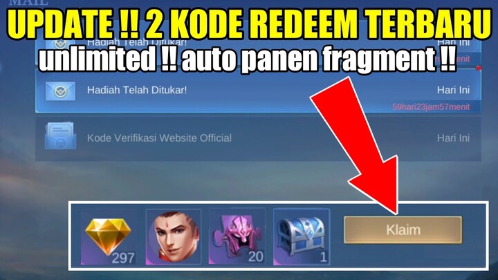 NEW UPDATE !! 2 KODE REDEEM TERBARU MOBILE LEGENDS || Special 515 Carnival Party