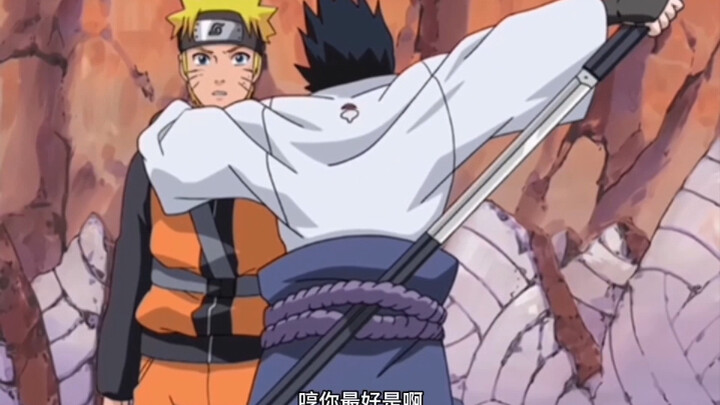 Sasuke: I gave you a chance but you didn't use it!!!