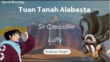 [ONE PIECE] Jumpa Awal Luffy dengan Sir Crocodile. Siapa yang terkuat?