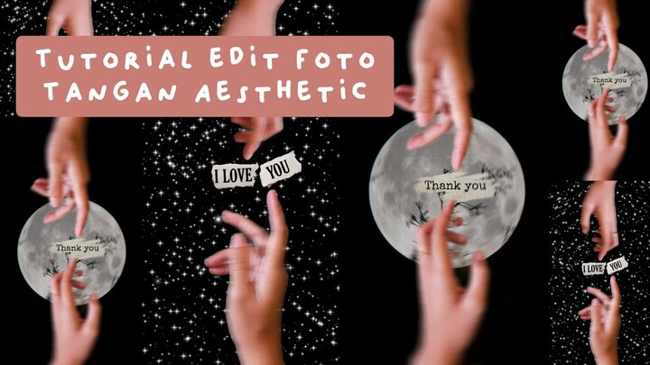 Cara Edit Foto Tangan Aesthetic ||Viral di Tik Tok