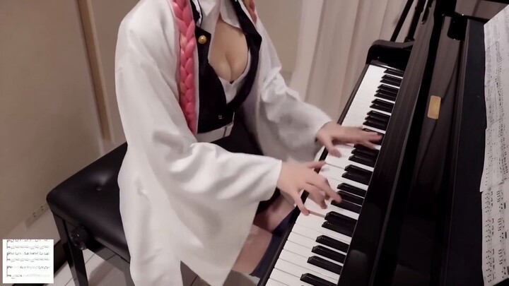 Red Lotus or White Lotus??? [I love to learn?] "Demon Slayer") Opening Song "Red Lotus" Guitar Perfo