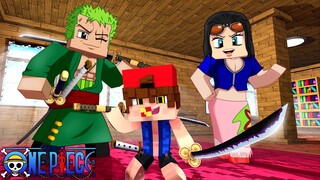 Minecraft - Who's Your Family? O filho do ZORO e NICO ROBIN ! ONE PIECE