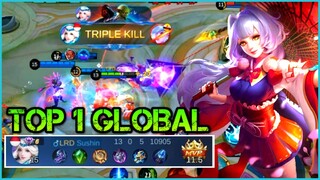 KAGURA BEST BUILD 2021 | TOP GLOBAL KAGURA GAMEPLAY | KAGURA AGGRESSIVE GAMEPLAY |  MOBILE LEGENDS