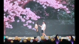 风吹一夏情侣舞女生版 中南大学外院毕晚 氛围超赞