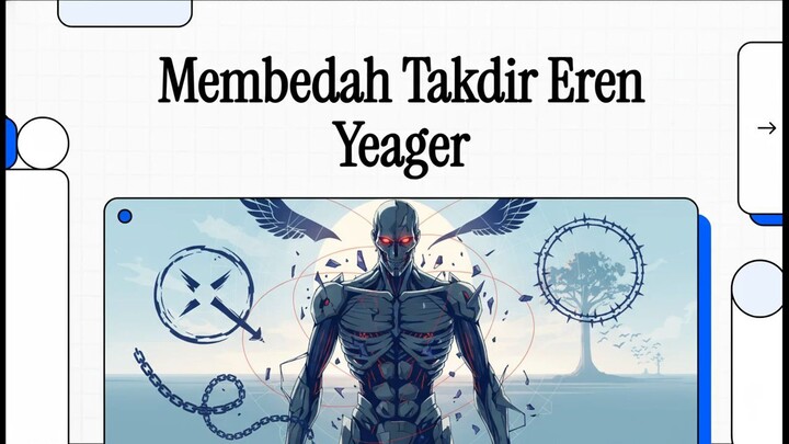 Membedah Takdir Eren Yeager