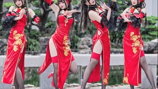 Single person vertical screen｜Red Horse❤️10cm high heels Chinese style dance~