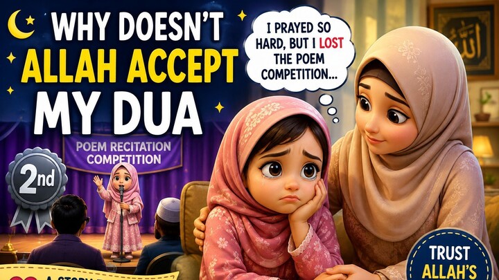 Why Doesn’t Allah Answer My Dua Immediately? | A Heart-Touching Islamic Story for Kids