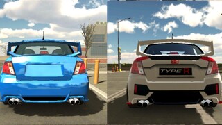 TUTORIAL OF HONDA CIVIC TYPE R DECALS || CAR PARKING MULTIPLAYER