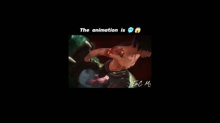 The animation is 🥶😱 || Apotheosis || [ AMV ] #shorts