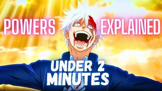 Gojo Satoru Limitless Abilites Explained in under 2 minutes (jujutsu kaisen Anime)