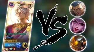 Vale Vs New Season Meta Heroes || Who Will Win? || Mlbb..