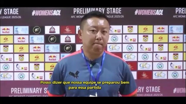 Falas de Ri Yu Il e Ri Kum Hyang antes da estreia diante do Master