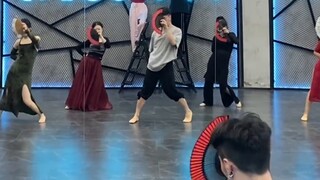 【Bai Xiaobai】The irresistible "Hair Like Snow" Chinese style jazz choreography mirror practice room