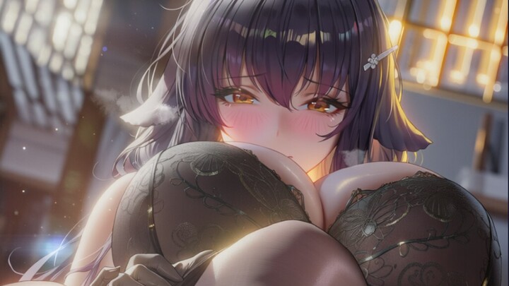 My Wife: Commander, stop staring at her socks!