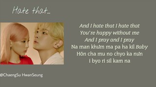 [Phiên âm tiếng Việt] Hate that... - Key (SHINee) ft. Taeyeon (SNSD)