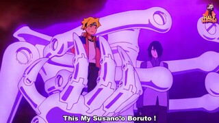 Naruto Shows Full Power of Perfect Susano'o to Boruto | Boruto Next Generations Movie English Dub