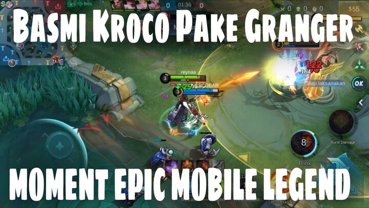 Basmi Lawan Pake Granger - Moment Mobile Legend