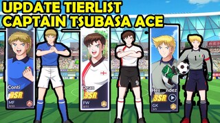Update Tier List Character !!! Zino Hernandez Dean Dan Conti : Captain Tsubasa Ace Showdown