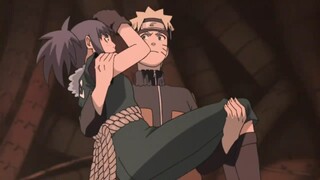 Guren was embarrassed while hugging Naruto, Cursed Seal Counterattack Naruto English Dub