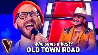 OLD TOWN ROAD covers in The Voice | Who sings it best? #17